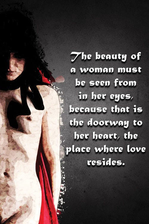Woman Quote I by Gab Fernando wall art