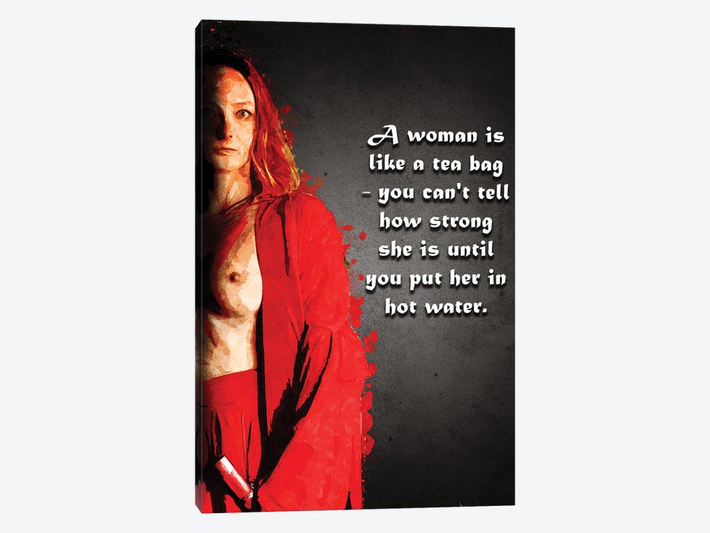 Woman Quote II by Gab Fernando 1-piece Art Print