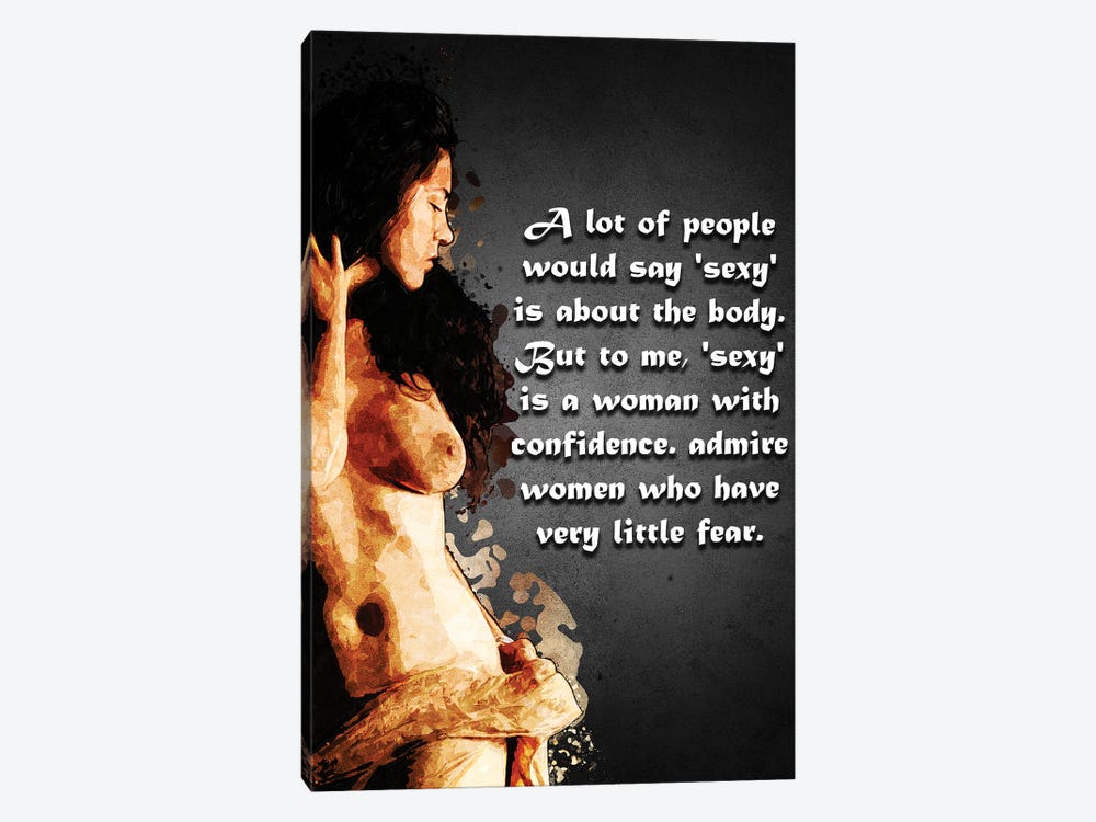 Woman Quote IV by Gab Fernando 1-piece Canvas Artwork