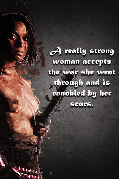 Woman Quote VI by Gab Fernando canvas print