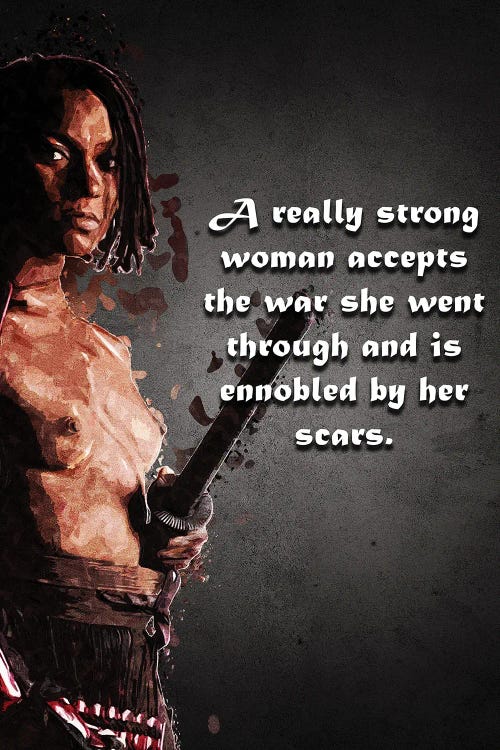 Woman Quote VI by Gab Fernando wall art