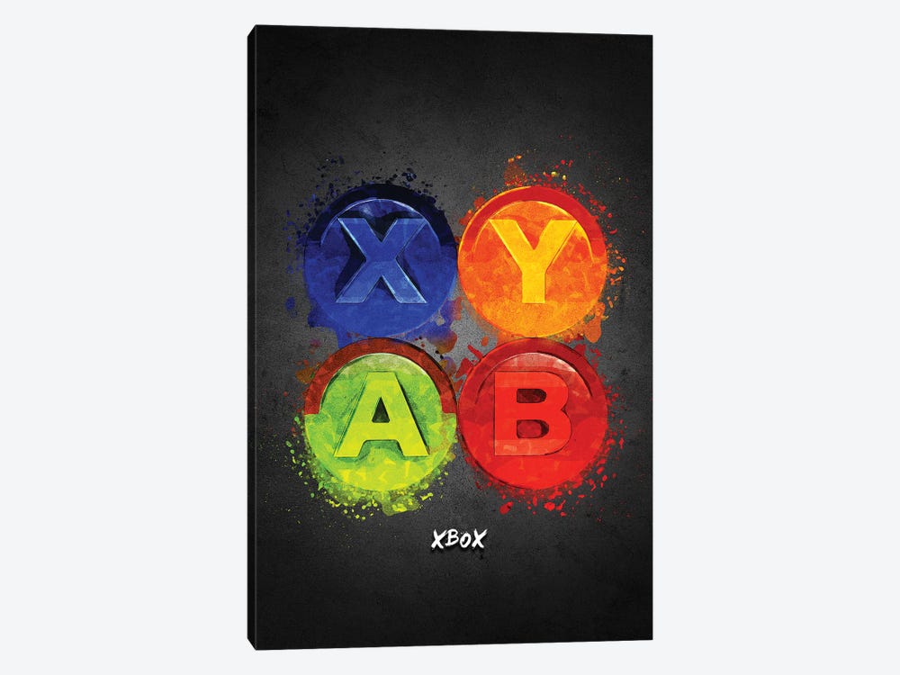 Xbox Keys by Gab Fernando 1-piece Art Print