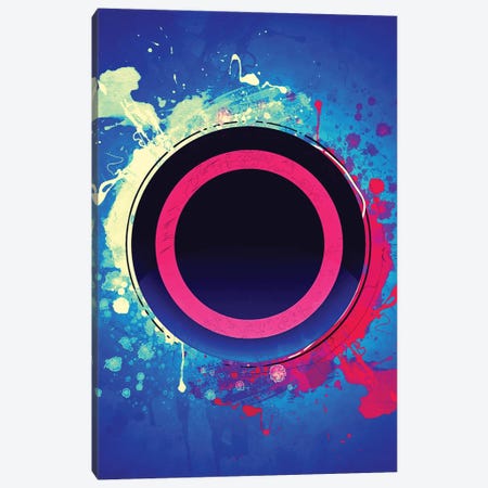 Playstation Circle Canvas Print #GFN446} by Gab Fernando Art Print