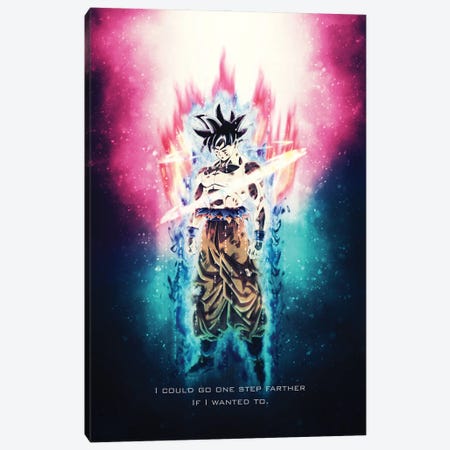 Goku Limit Breaker Canvas Print #GFN458} by Gab Fernando Canvas Art Print