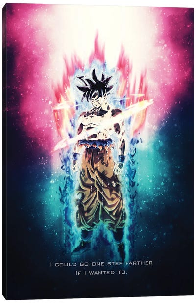 Goku Limit Breaker Canvas Art Print - Dragon Ball Z