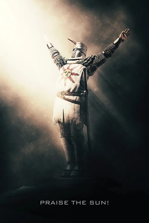 Praise The Sun by Gab Fernando wall art