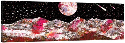 Red Mountain Canvas Art Print - Gab Fernando