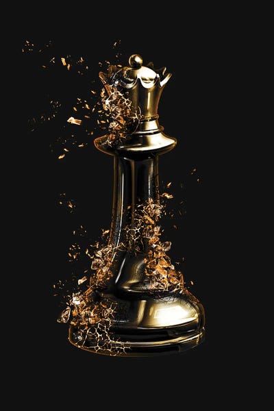 Cards & Board Games: Broken Queen by Gab Fernando