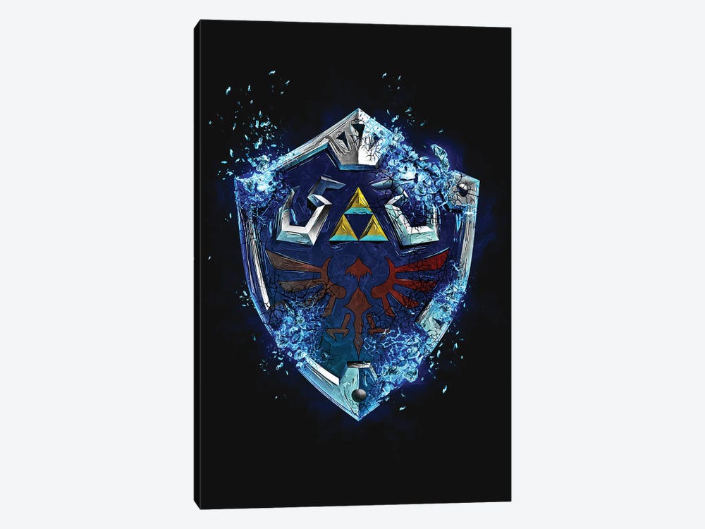 Link Shield by Gab Fernando 1-piece Art Print