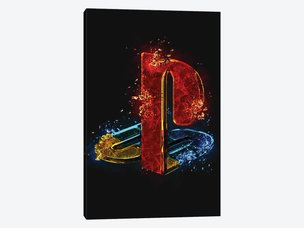 Playstaion Logo by Gab Fernando 1-piece Art Print