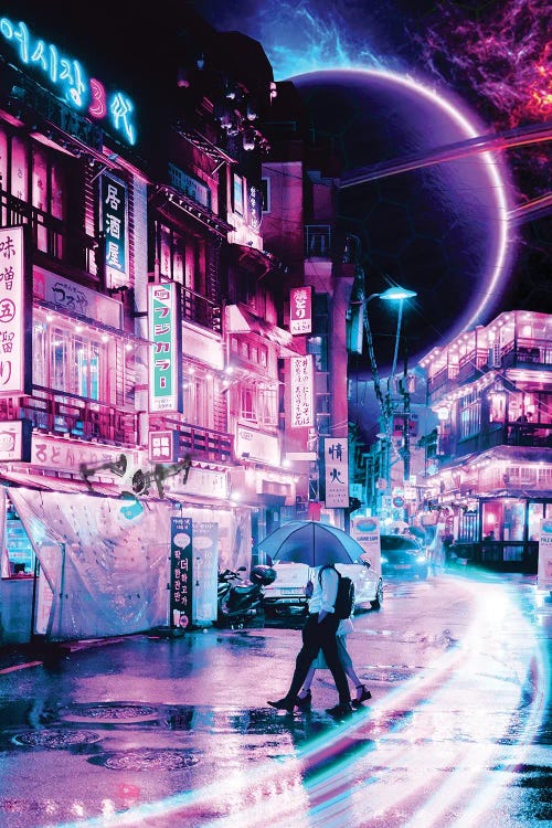 Tokyo 2077 by Gab Fernando wall art