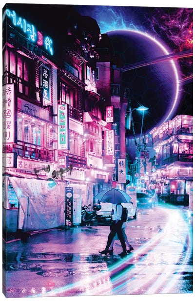 Tokyo 2077 Canvas Art Print - Gab Fernando