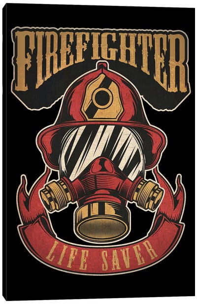 Firefighters IX Canvas Art Print - Art Gifts for Him