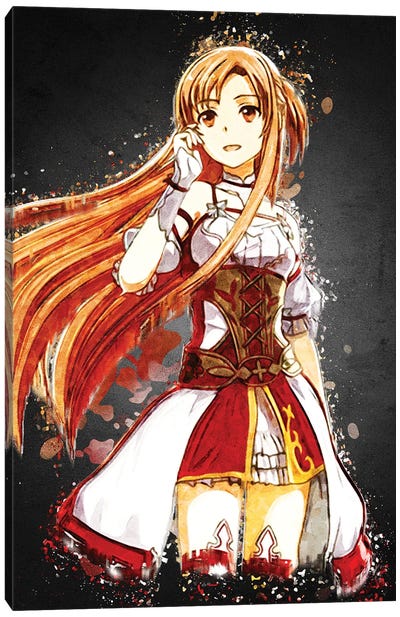 Asuna Canvas Art Print - Other Anime & Manga Characters