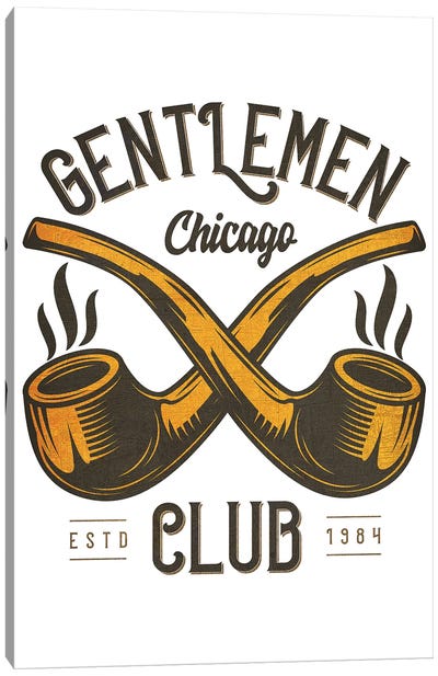 Barber XII Canvas Art Print - Chicago Posters