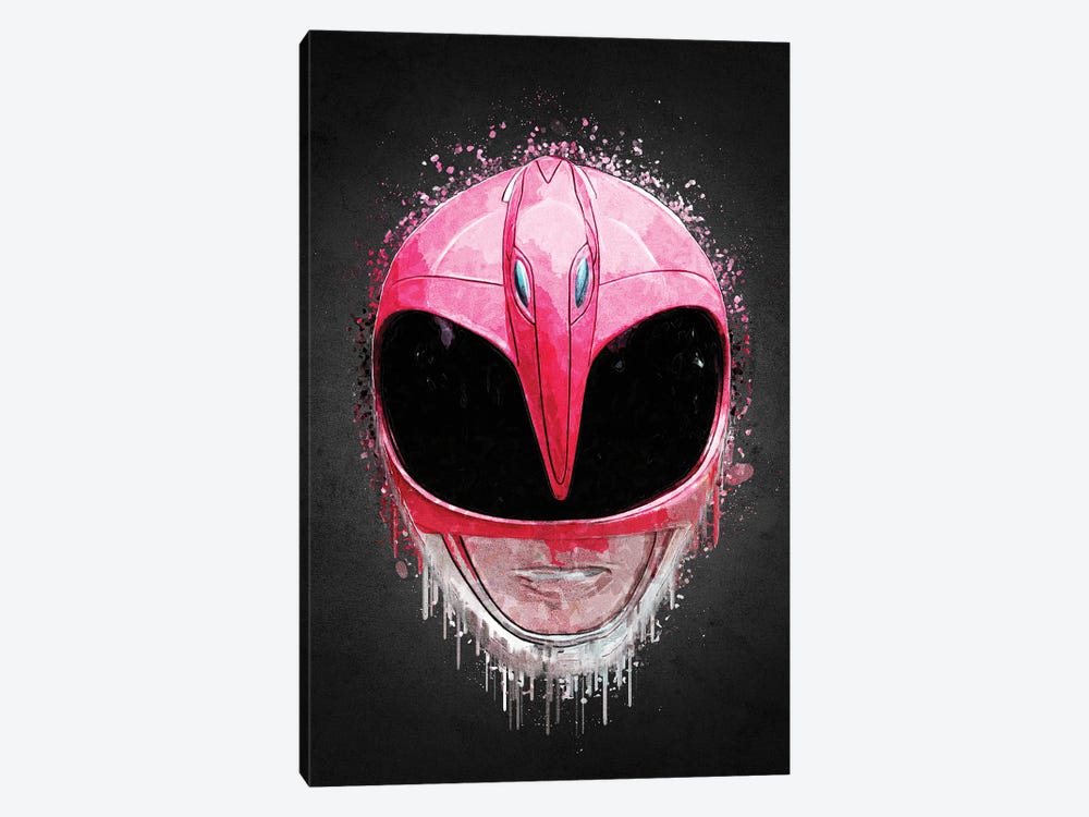 Pink Ranger by Gab Fernando 1-piece Canvas Wall Art