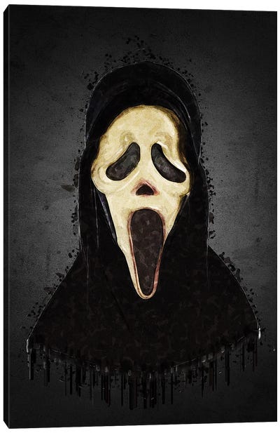 Scream Canvas Art Print - Ghostface