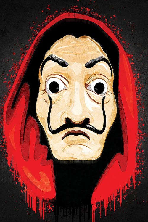 Money Heist by Gab Fernando wall art
