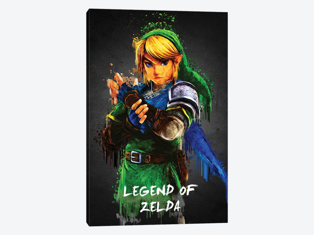 Legend Of Zelda by Gab Fernando 1-piece Canvas Wall Art
