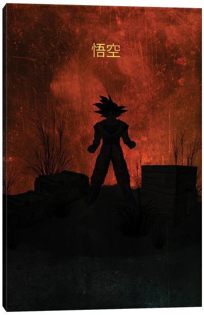 Goku Canvas Art Print - Goku