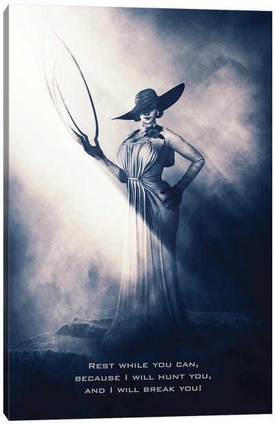 Lady Dimitrescu Canvas Art Print - Resident Evil