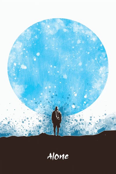 Black & White & Blue: Alone by Gab Fernando