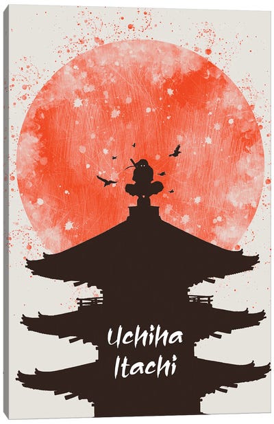 Uchiha Itachi Canvas Art Print - Naruto