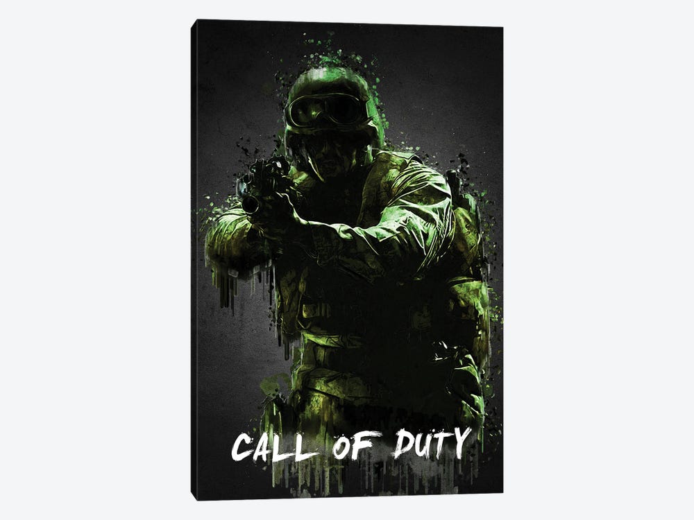 Call Of Duty by Gab Fernando 1-piece Canvas Art Print