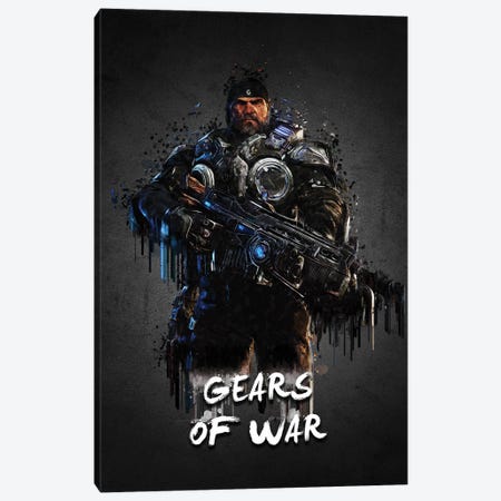 Gears Of War Canvas Print #GFN818} by Gab Fernando Canvas Print