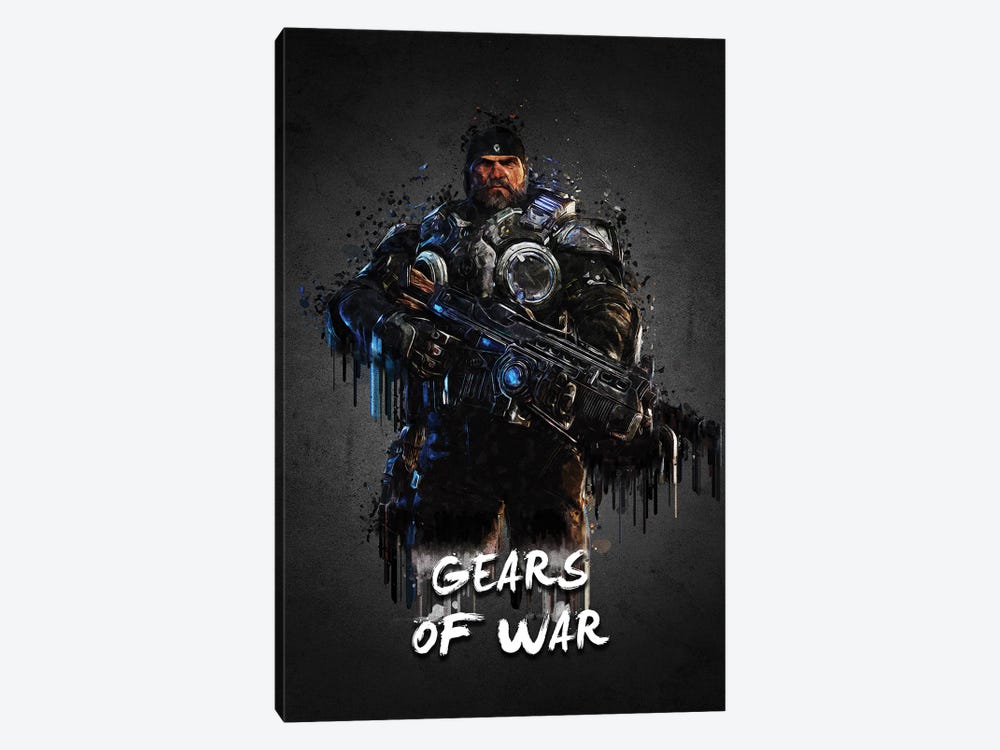 Gears Of War by Gab Fernando 1-piece Art Print