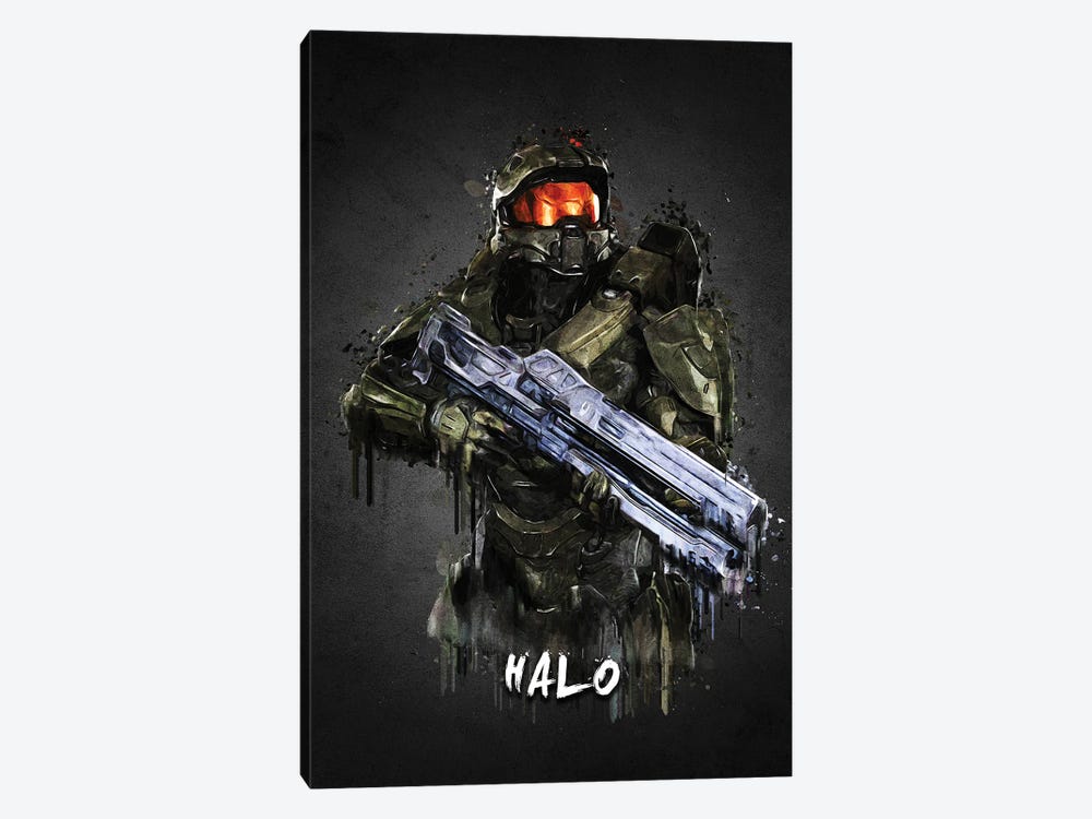Halo Soldier by Gab Fernando 1-piece Canvas Art Print