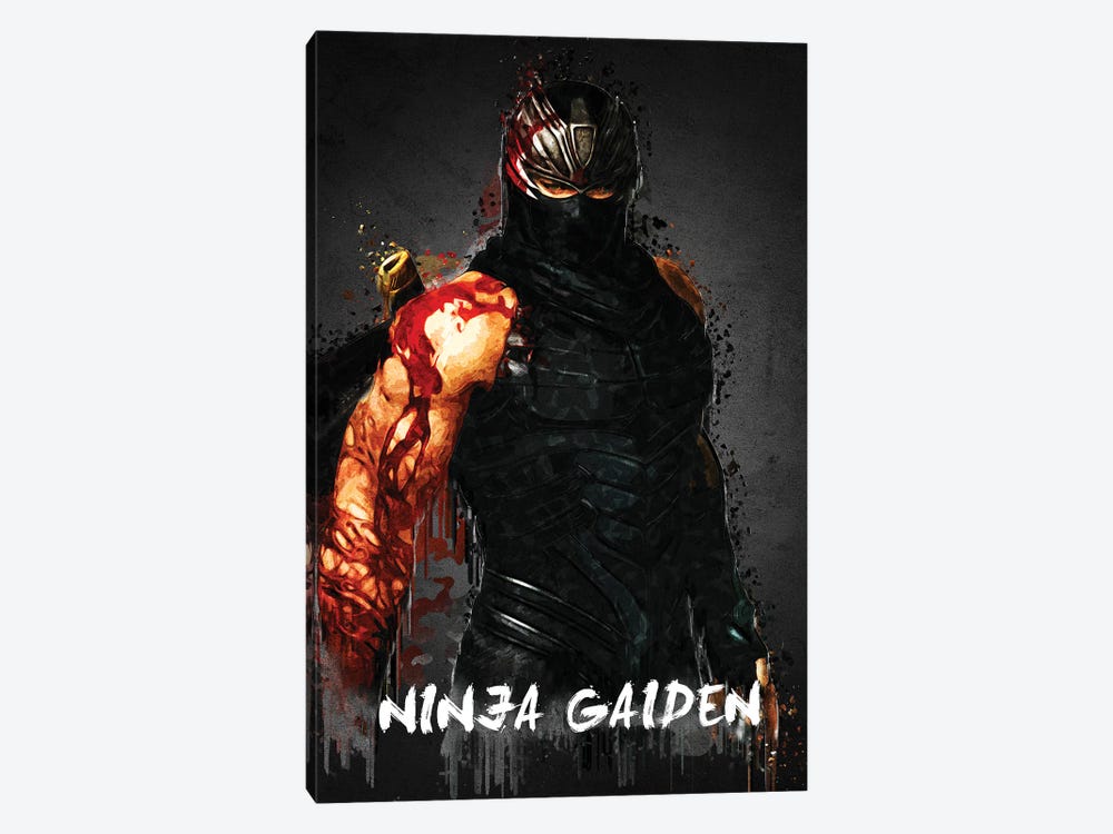 Ninja Gaiden by Gab Fernando 1-piece Art Print