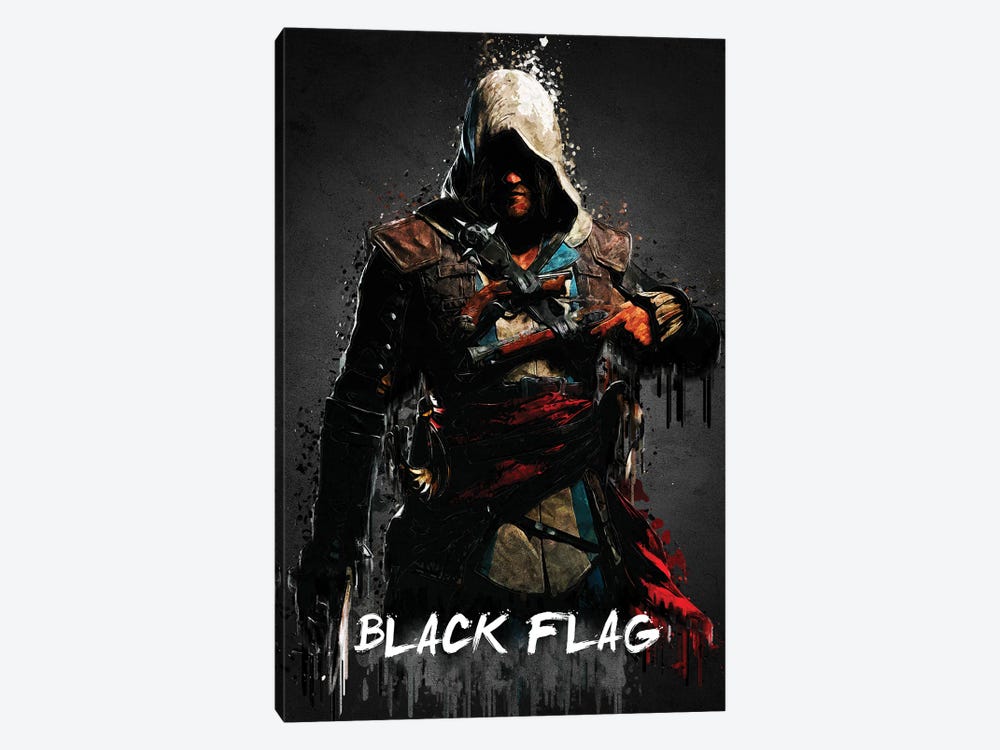 Assassin's Creed: Black Flag by Gab Fernando 1-piece Canvas Art Print