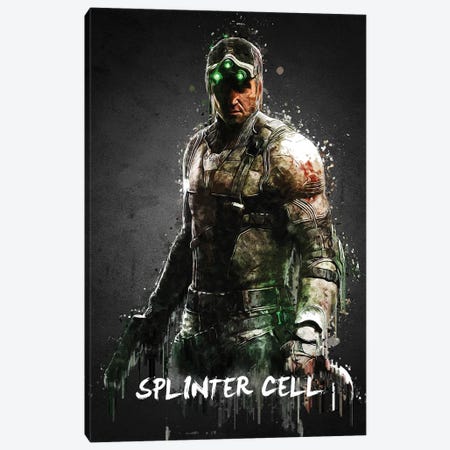 Splinter Cell Canvas Print #GFN838} by Gab Fernando Canvas Art Print