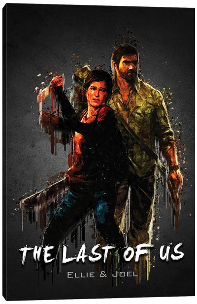 The Last Of Us Canvas Art Print - The Last Of US