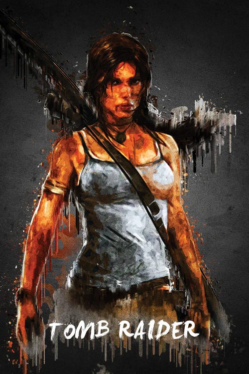 Tomb Raider by Gab Fernando wall art