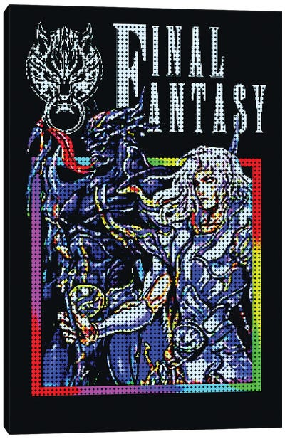 Final Fantasy Cecil Canvas Art Print - Final Fantasy