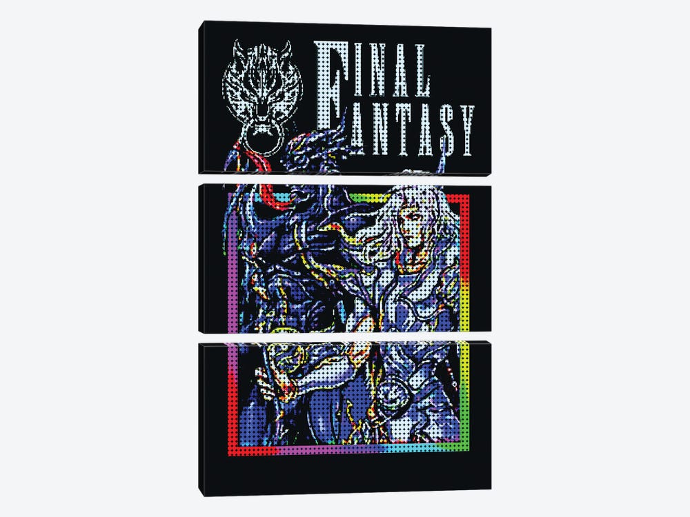 Final Fantasy Cecil by Gab Fernando 3-piece Art Print