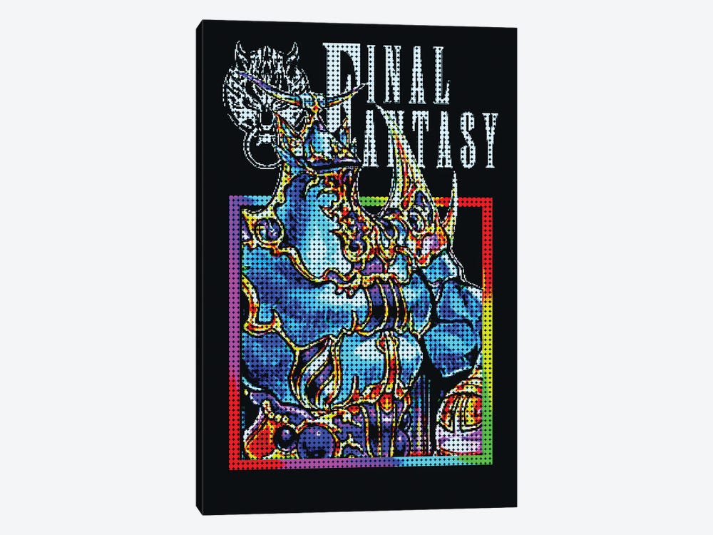 Final Fantasy Ex Death by Gab Fernando 1-piece Canvas Art Print