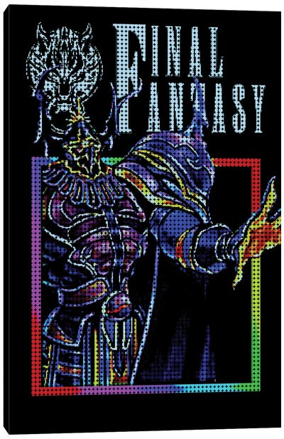 Final Fantasy Golbez Canvas Art Print - Final Fantasy
