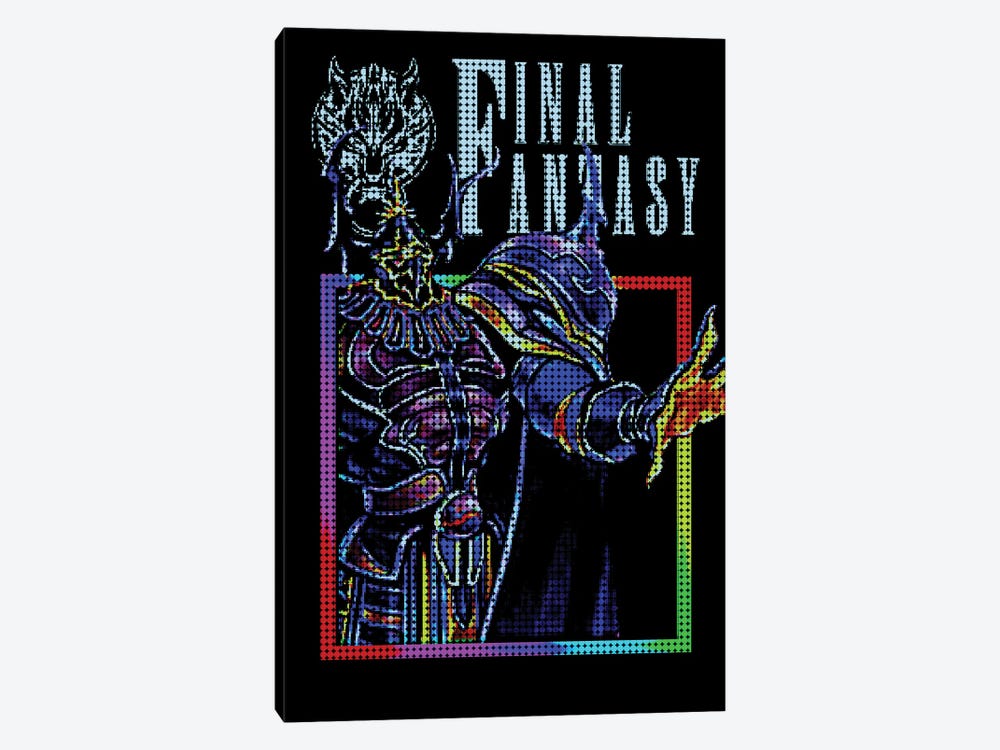 Final Fantasy Golbez by Gab Fernando 1-piece Canvas Print