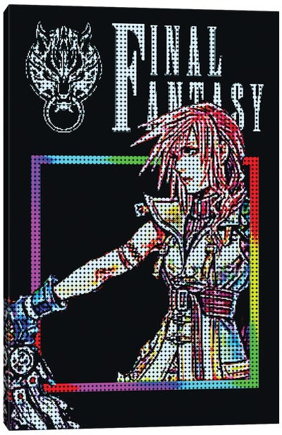 Final Fantasy Lighting Canvas Art Print - Final Fantasy