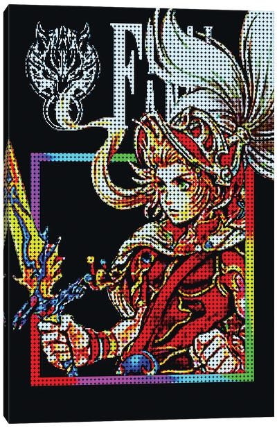 Final Fantasy Onion Knight Canvas Art Print - Final Fantasy