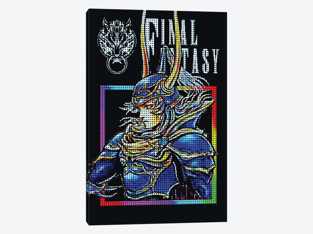 Final Fantasy Warrior Of Light by Gab Fernando 1-piece Canvas Print