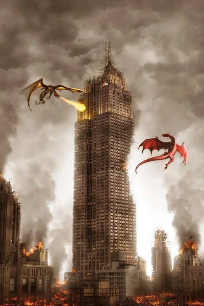 Dragons: Empire State Dragon by Gab Fernando