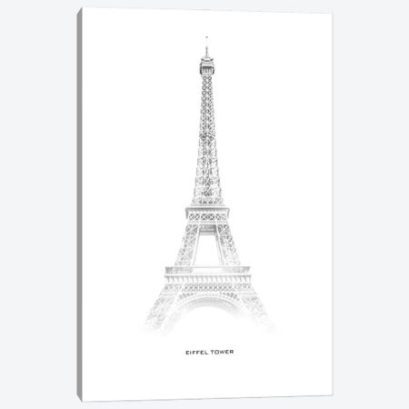 Eiffel Tower Canvas Print #GFN890} by Gab Fernando Art Print
