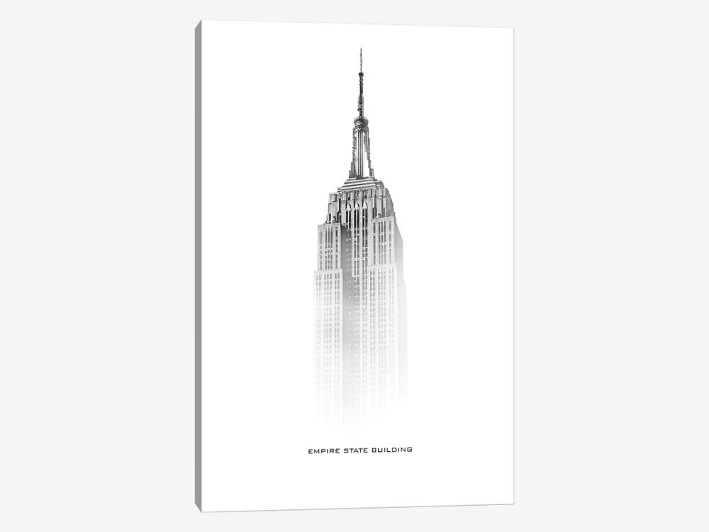 Empire State Building by Gab Fernando 1-piece Canvas Artwork