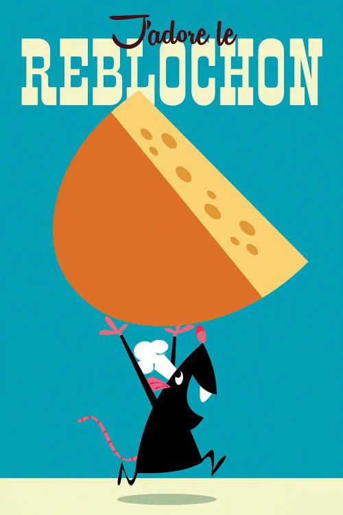 J'Adore Reblochon by Gary Godel wall art