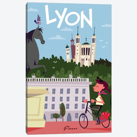 Lyon Canvas Print #GGD102} by Gary Godel Art Print