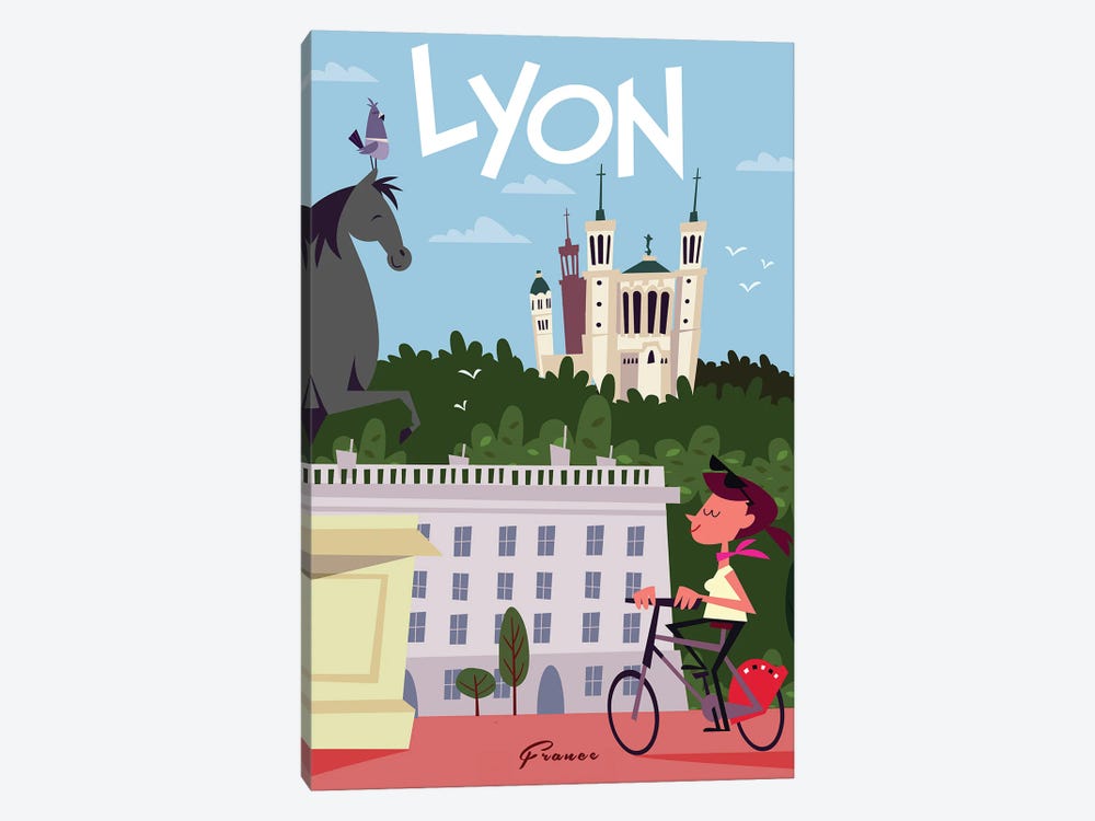 Lyon by Gary Godel 1-piece Canvas Art